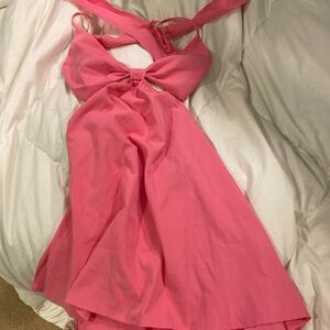 Pink dress